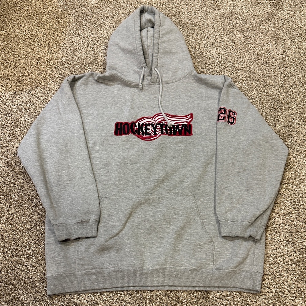Vintage Hockeytown Detroit Red Wings 1997 NHL Hockey Size Medium Hoodie